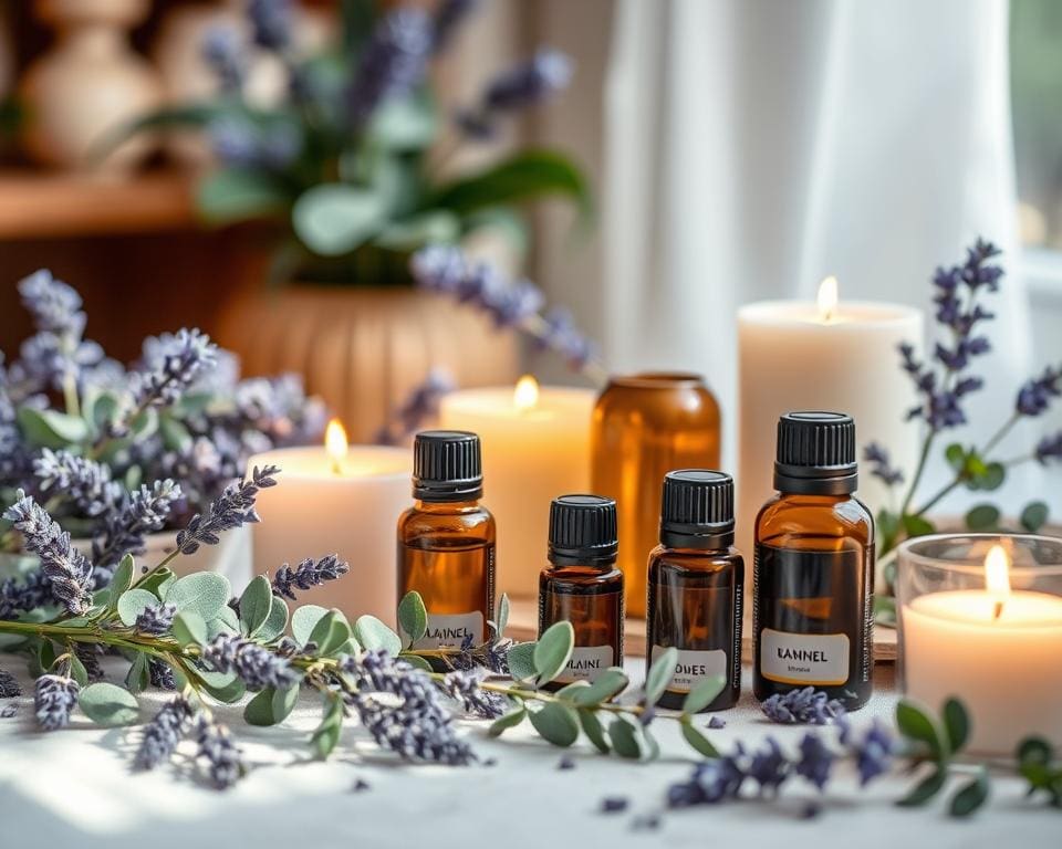 Aromatherapie und ätherische Öle für Entspannung