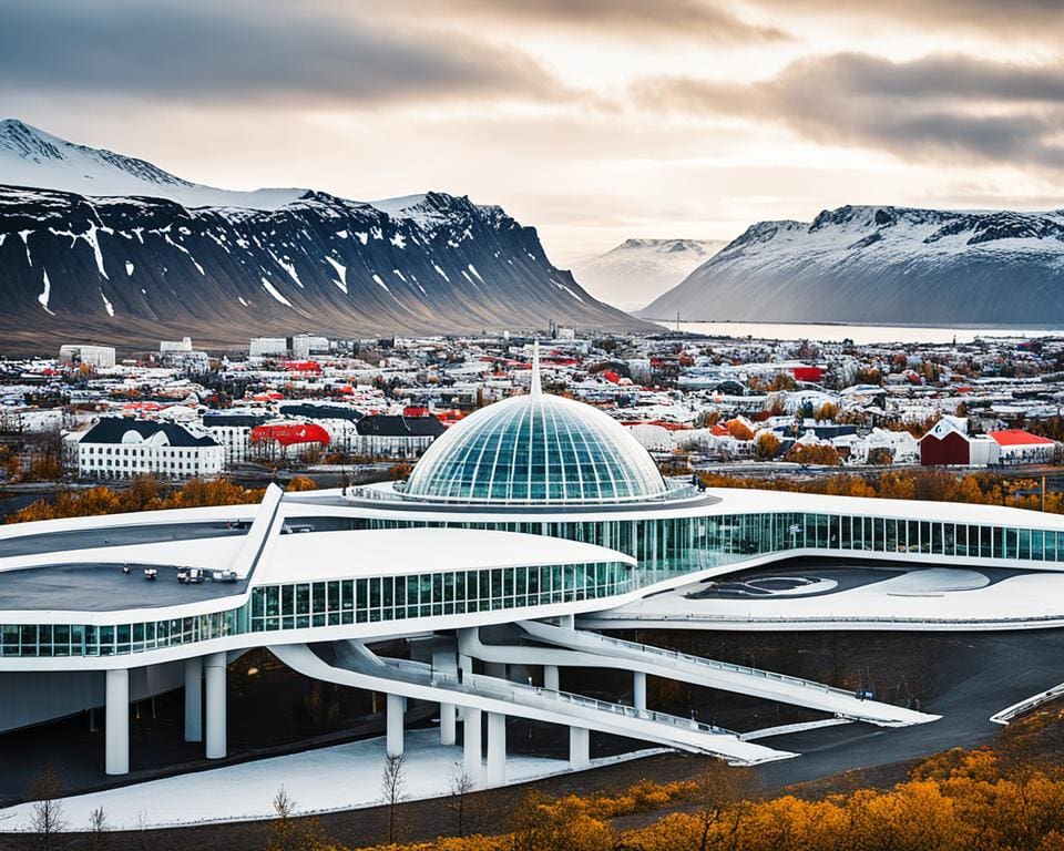 Aussichtspunkt Perlan in Reykjavik