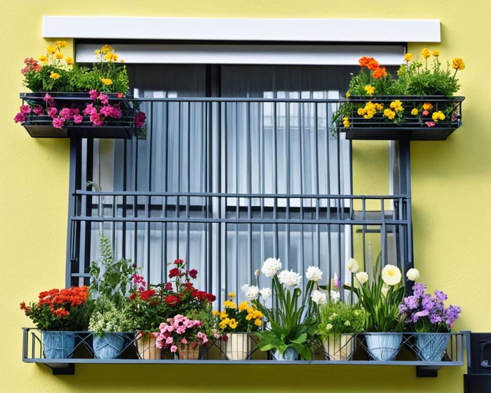 Blumenregale für den Balkon: Platzsparende und dekorative Ideen