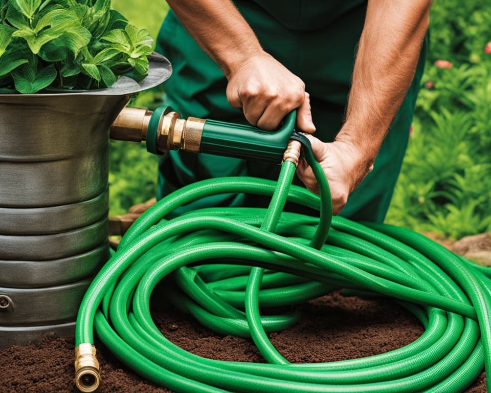 Gartenschlauch richtig aufrollen: Vermeiden Sie Knicke und Brüche