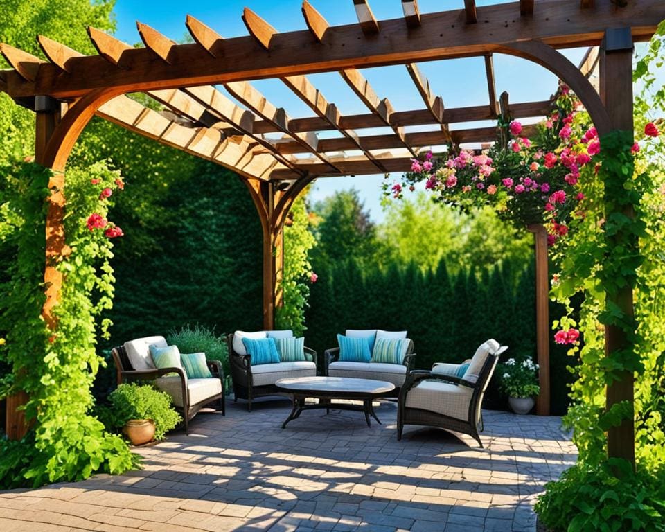 Pergola im Garten: Gestaltungsideen und Bauanleitungen