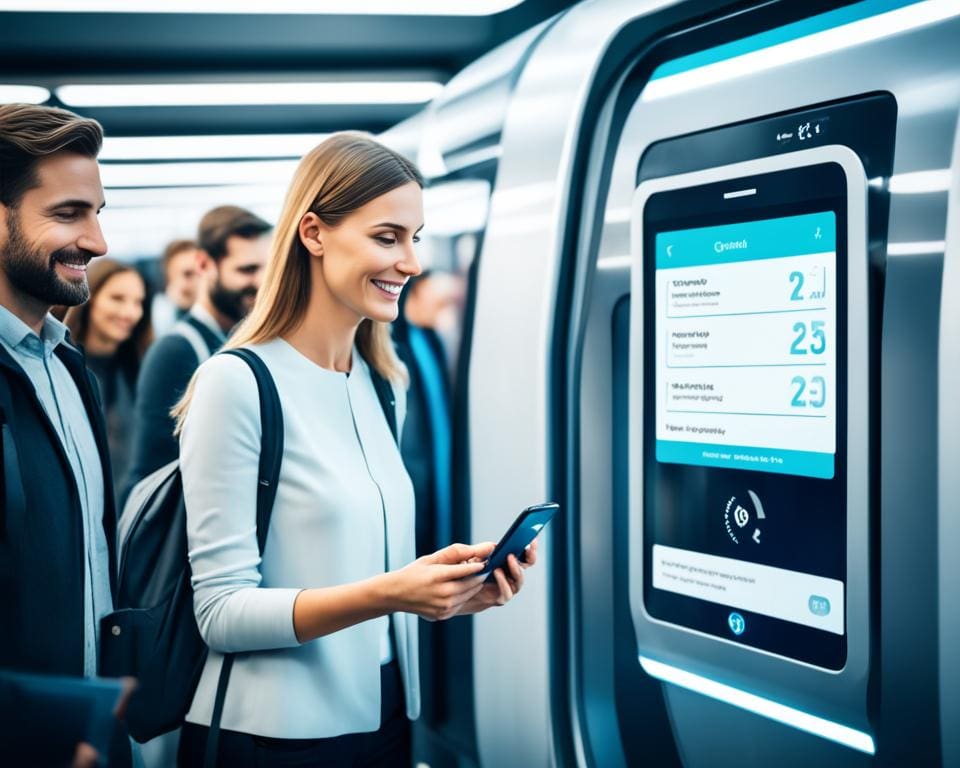 Smarte Zugticket-Systeme