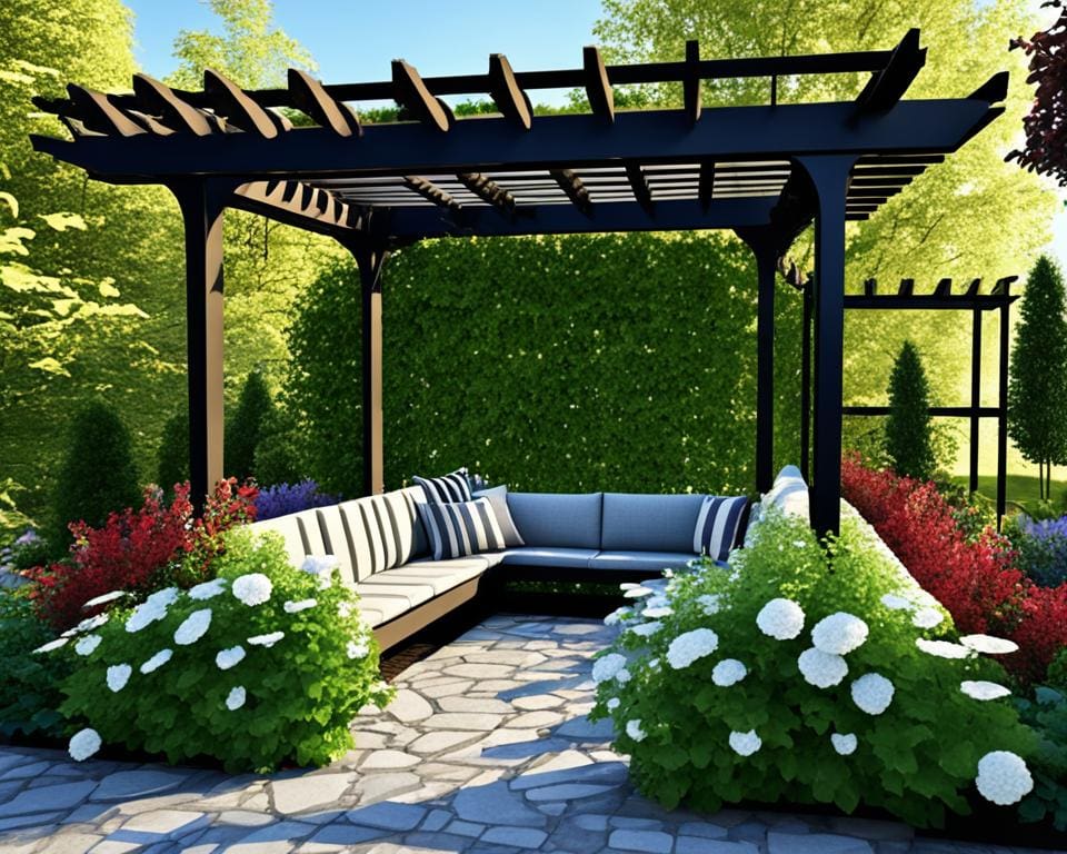 Stilvolle Pergola Designs im Garten