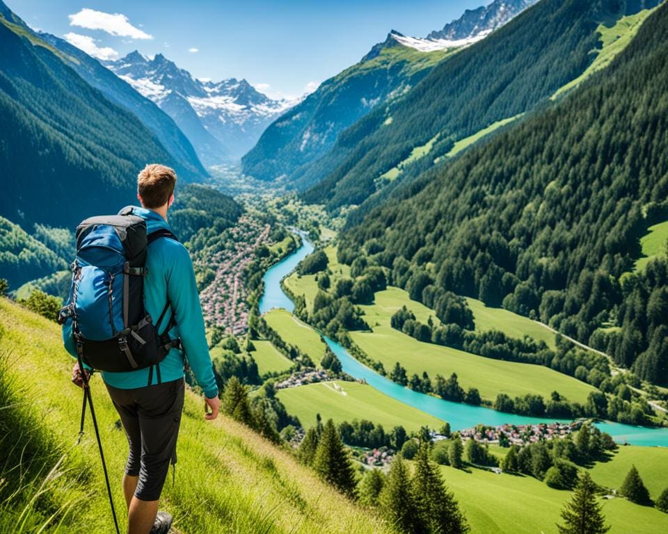 Wandern in unberührter Natur