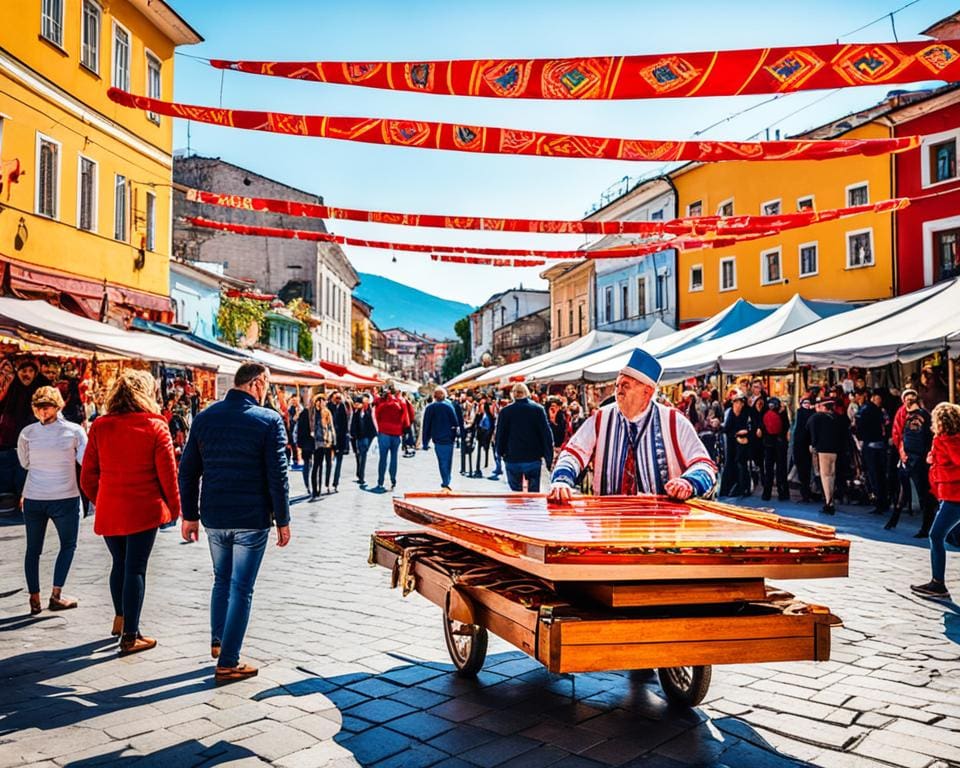 kulturelle Vielfalt in Tirana