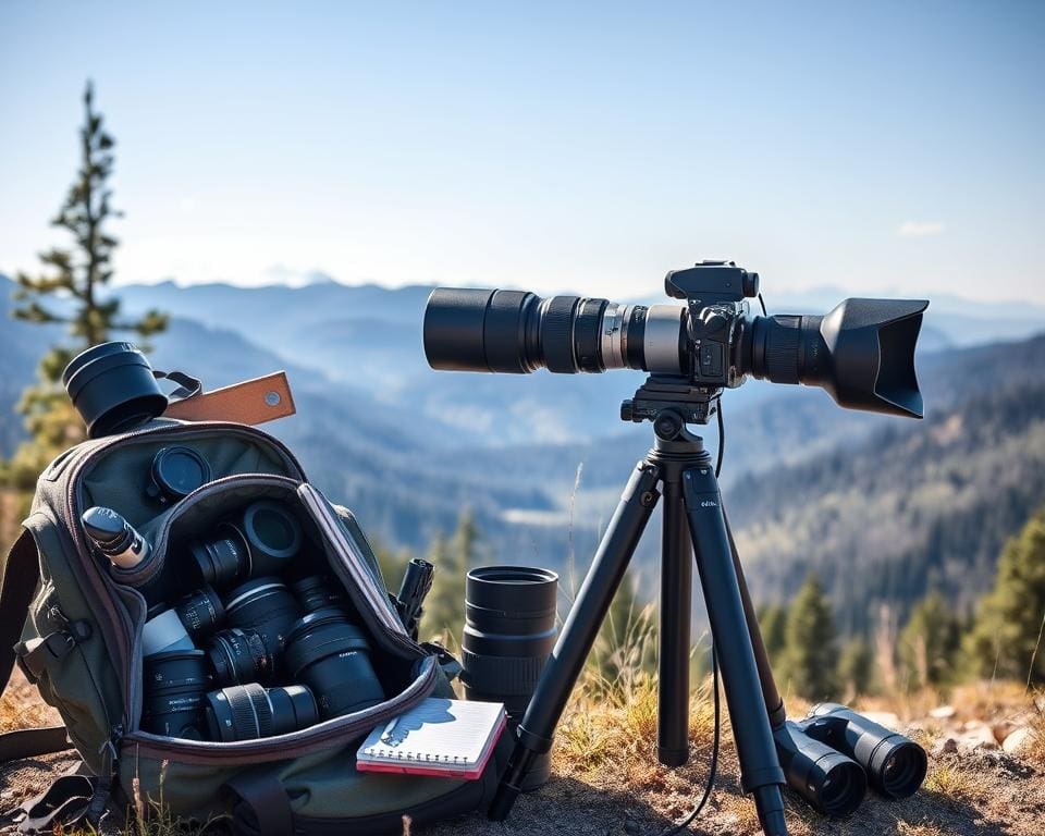 Ausrüstung für Naturfotografie