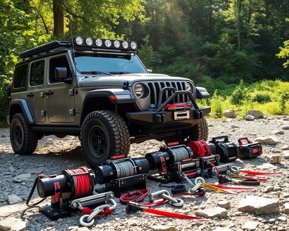 Auswahl der Seilwinde für Offroad-Touren