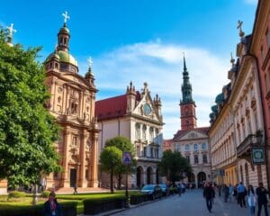 Barocke Kirchen in Krakau, Polen