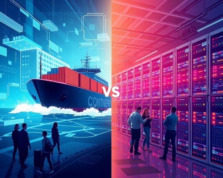 Containerisierung vs. Virtualisierung: Was ist effektiver?