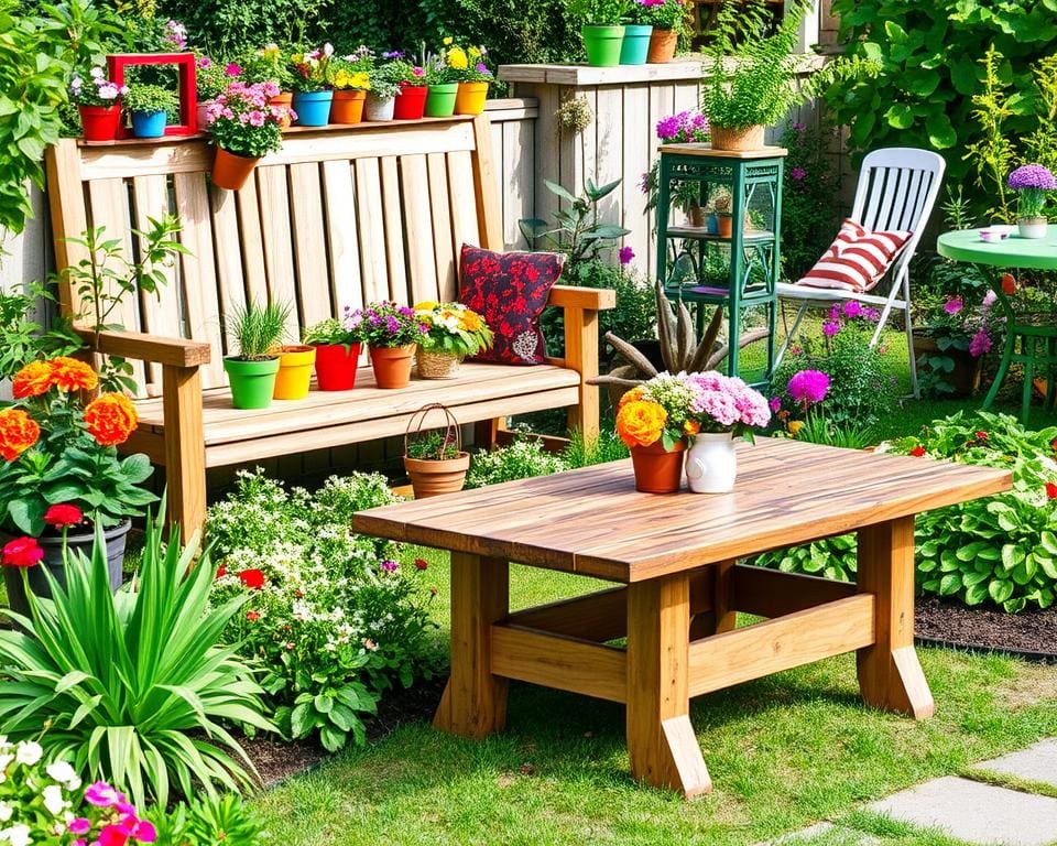 DIY-Projekte für den Garten: Gestalten Sie Ihren eigenen Möbel