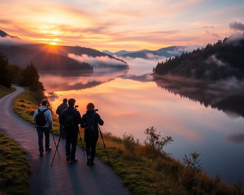 Fotowalks bei Sonnenaufgang