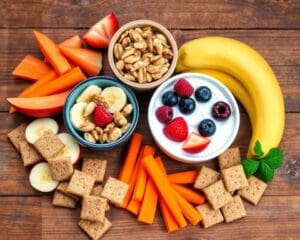 Gesunde Snacks für zwischendurch