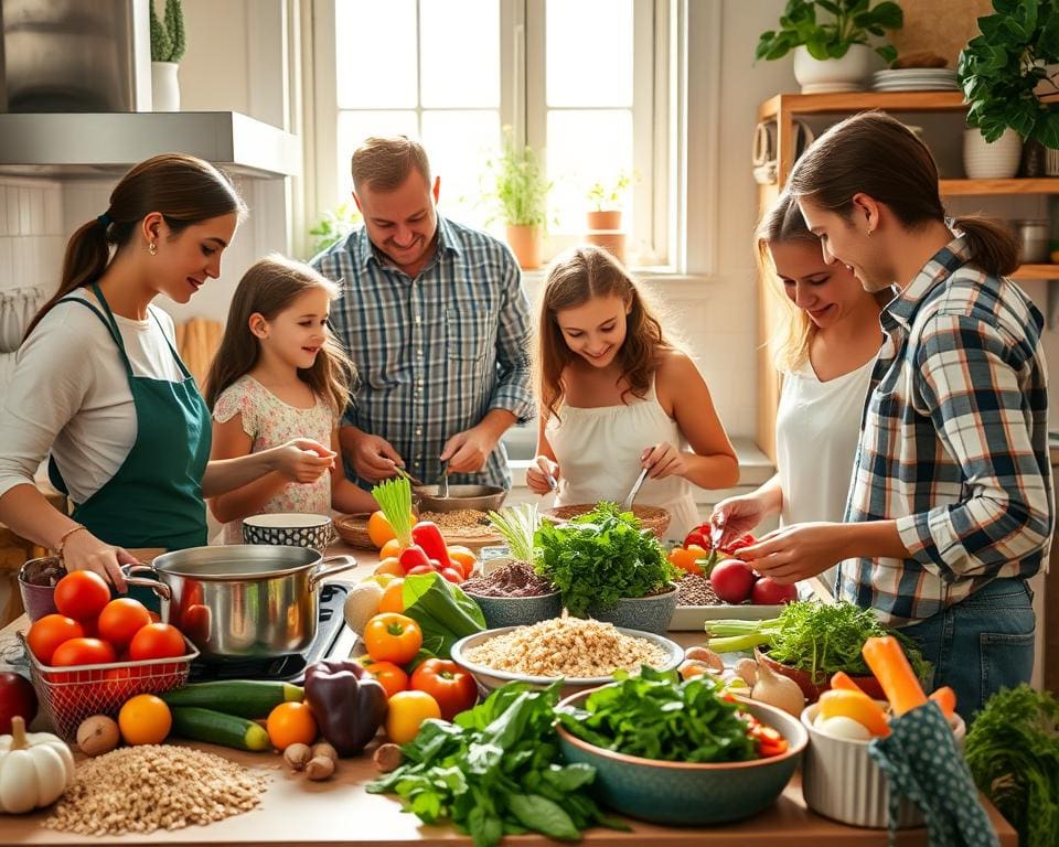 Gesundheitsbewusstes Kochen für die ganze Familie