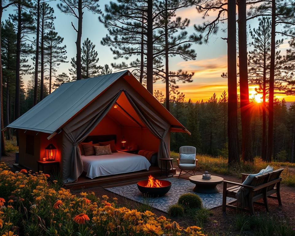 Glamping Deluxe: Komfort in der Wildnis genießen