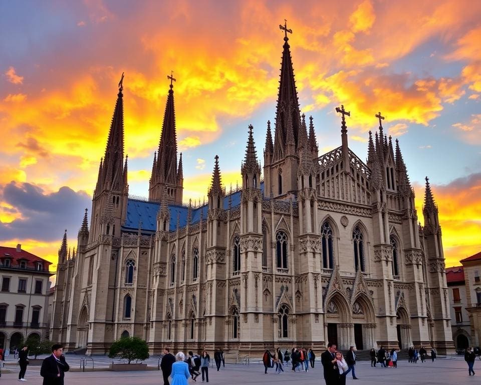 Gotische Kathedralen in Burgos, Spanien