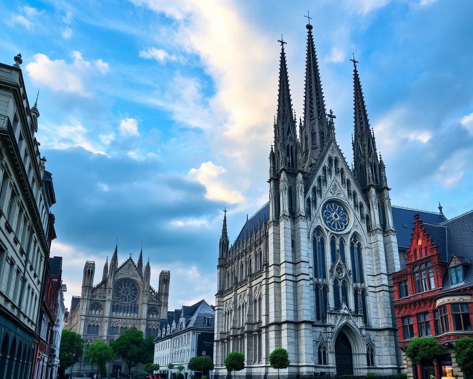 Gotische Kirchen in Antwerpen, Belgien