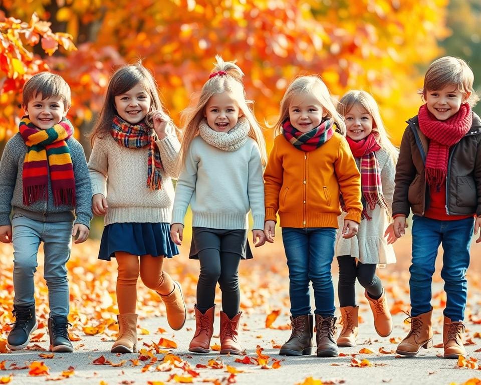 Herbsttrends für Kinderbekleidung