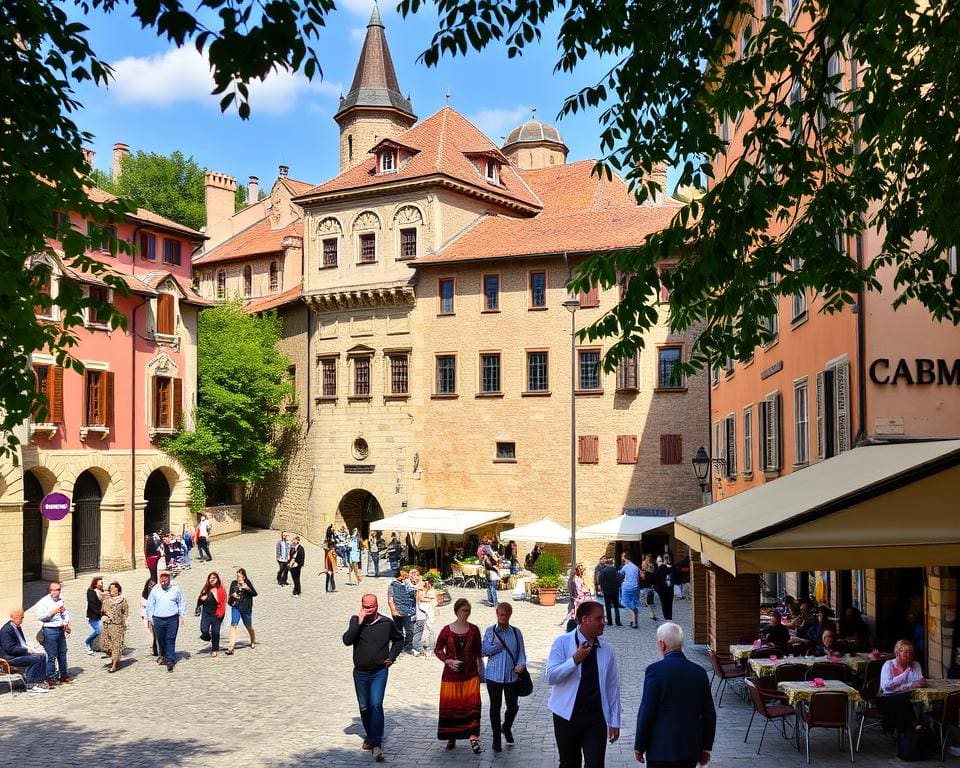 Historische Plätze Pécs