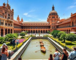 Historische Plätze in Sevilla, Spanien