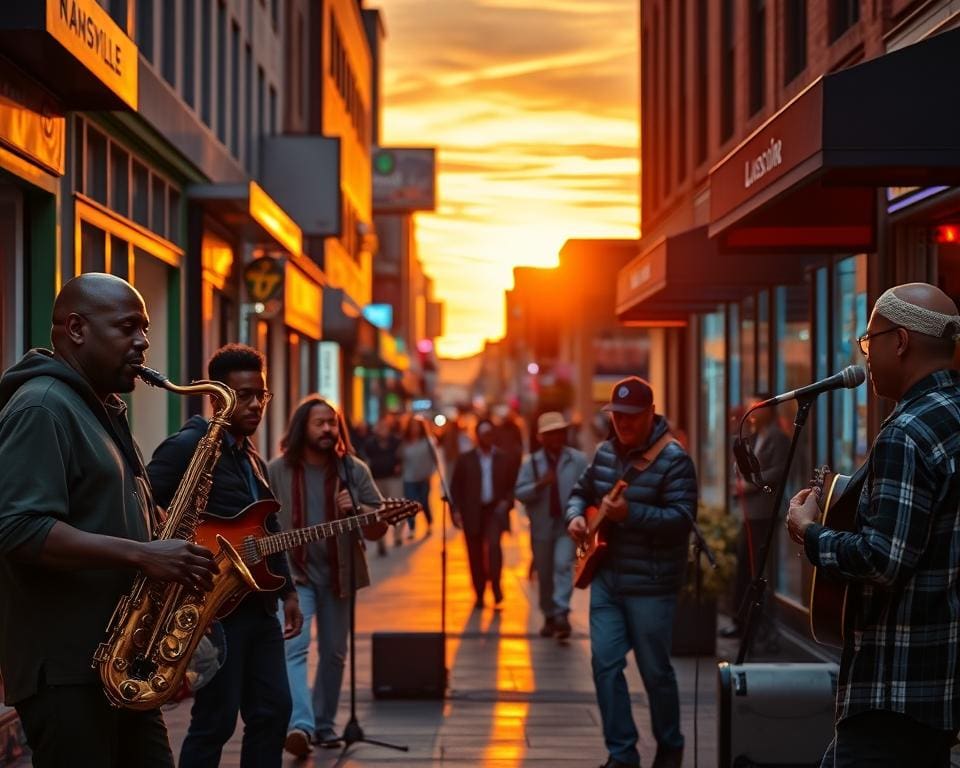 Jazz und Blues in Nashville, Tennessee