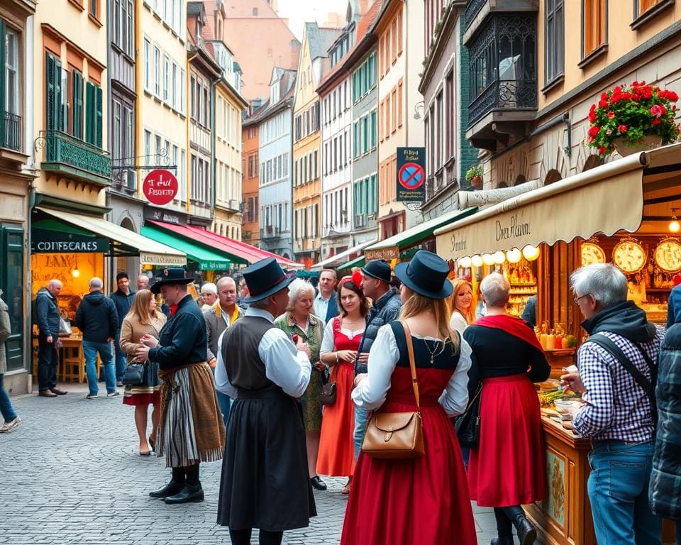 Kulinarische Stadtführungen mit Schauspielern