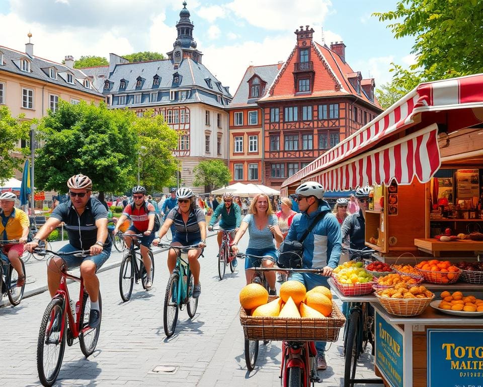 Kulinarische Stadtführungen per Rad