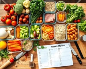 Meal Planning: Gesunde Woche vorausplanen