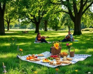 Musikalische Picknicks im Park