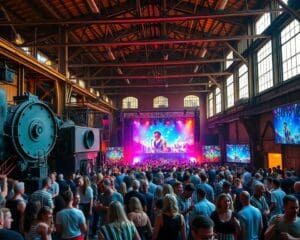 Musikfestivals in ehemaligen Fabriken