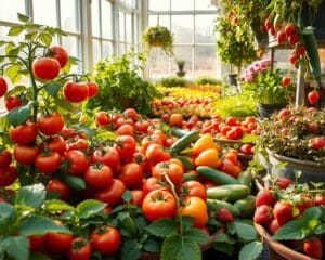 Obst und Gemüse im Wintergarten: Ernten das ganze Jahr