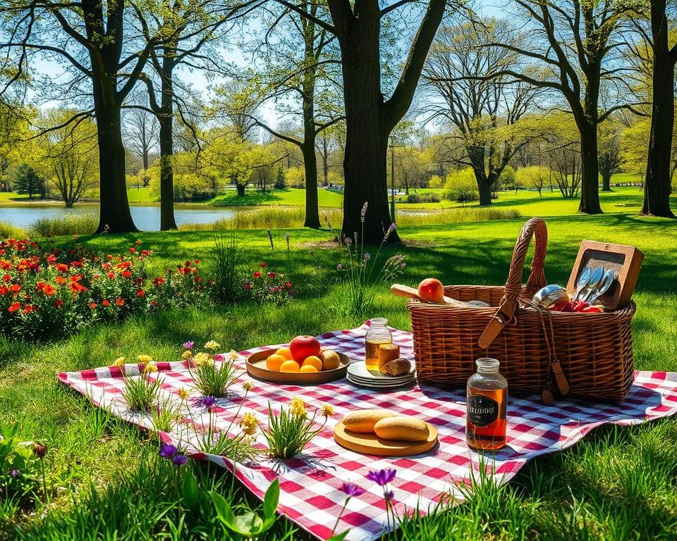 Picknick im Grünen