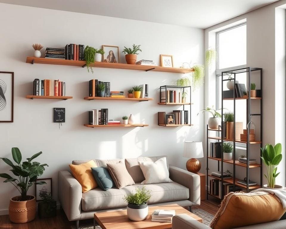 Praktische DIY-Tipps für platzsparende Bücherregale