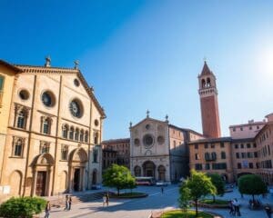 Romanische Kirchen in Lucca, Italien