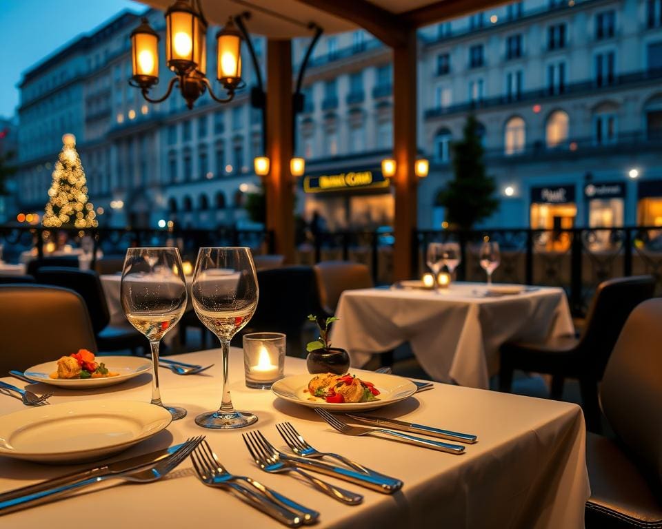 Sternekoch-Menüs in Pop-up-Restaurants