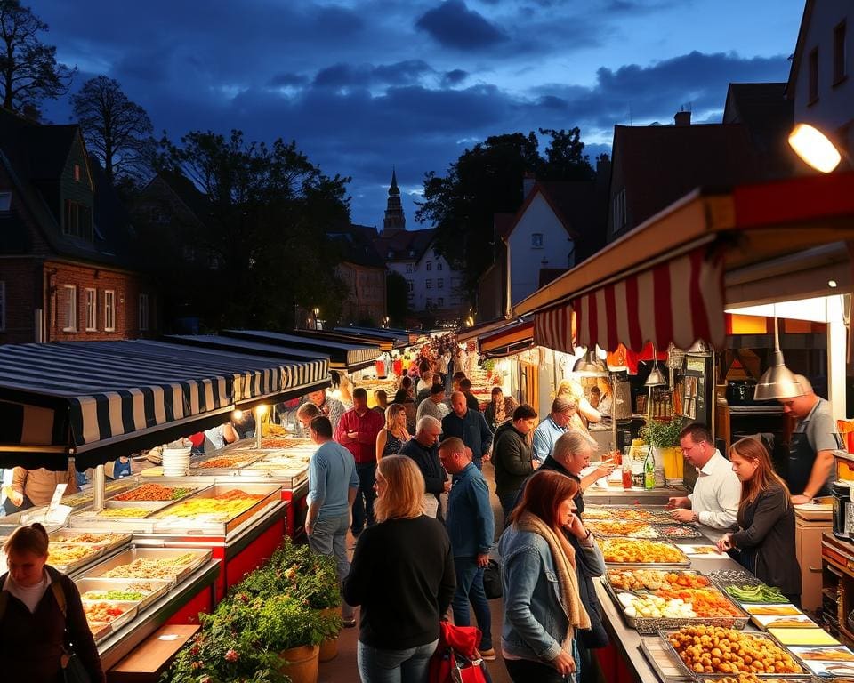 Street-Food-Nights in Markthallen