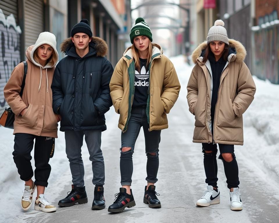 Streetwear Outfits im Winter