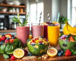 Superfood-Getränke: Smoothies und Bowls im Fokus