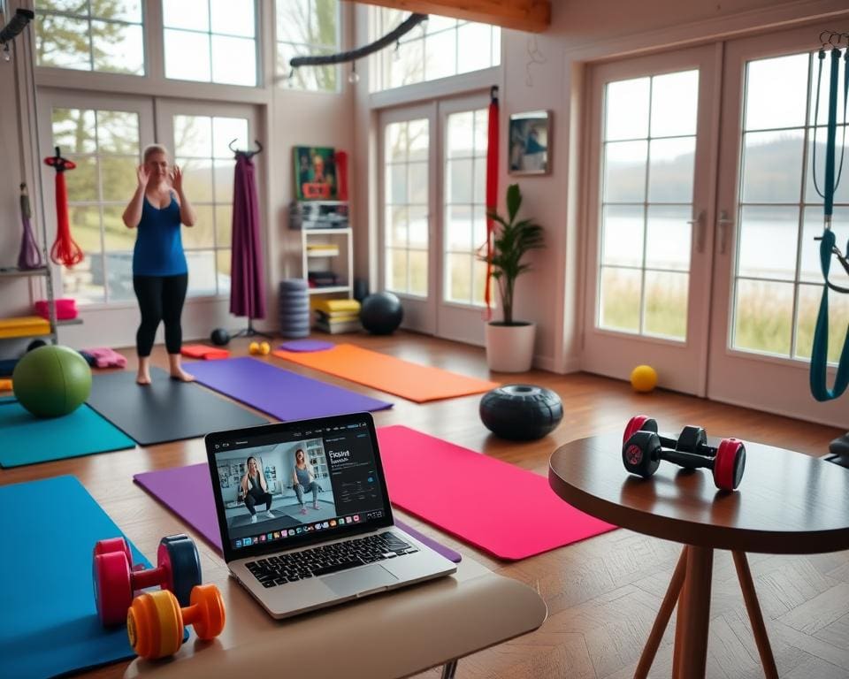 Virtuelle Fitnesskurse: Die besten Workouts für zu Hause