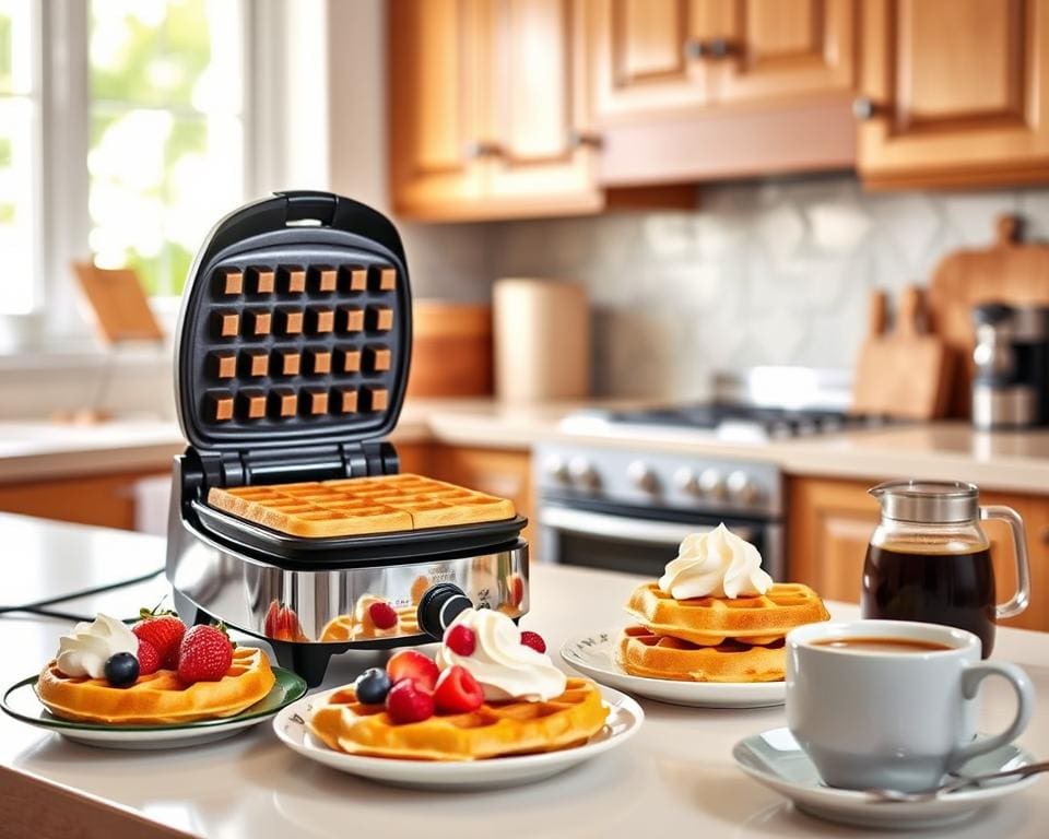 Waffelrezepte für elektrische Waffeleisen