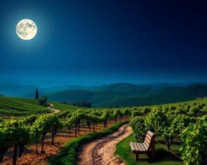 Weinwanderungen bei Vollmond