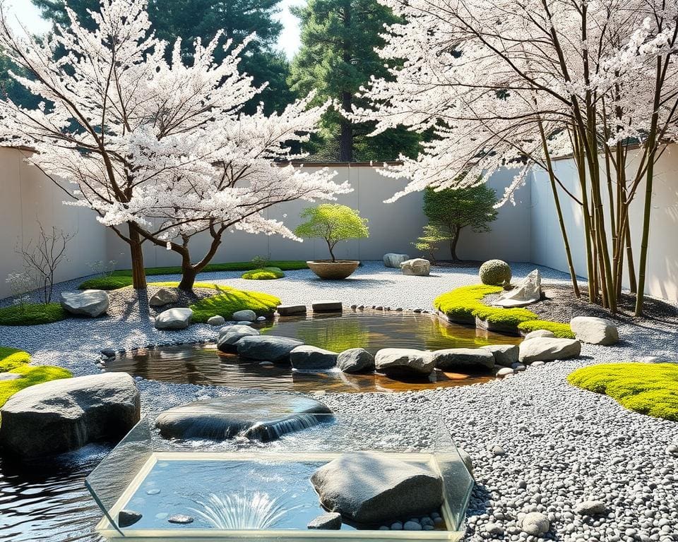 asiatische Ästhetik im Japanischen Garten