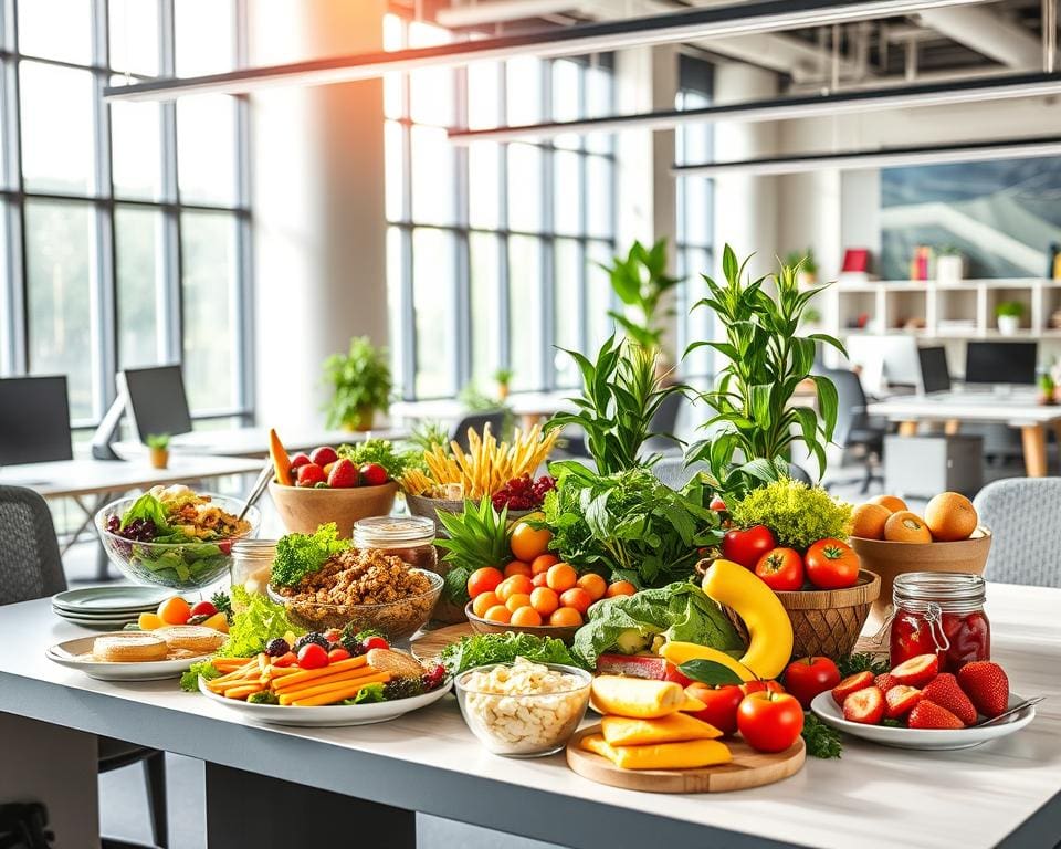 gesunde Ernährung im Büro