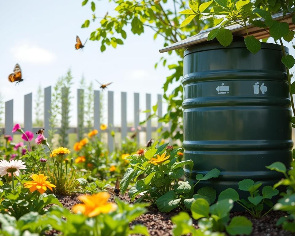 ökologische Gartenbewässerung