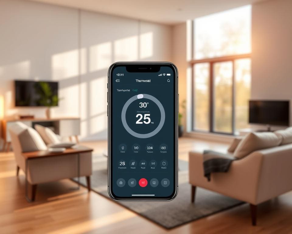 smarte Thermostat-App