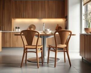 Design-Küchenstühle von Thonet: Stilvoll und bequem