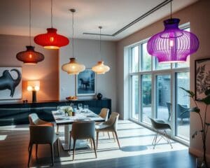 Design-Pendelleuchten von Kartell: Lichtkunst im Esszimmer