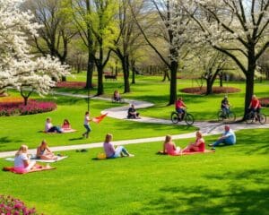 Freizeitaktivitäten für den Frühling: Raus an die frische Luft