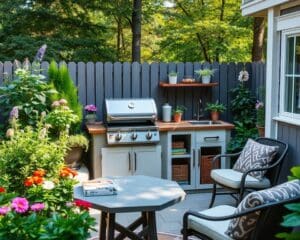 Platzsparende Outdoor-Küchen: Kochen im Garten leicht gemacht