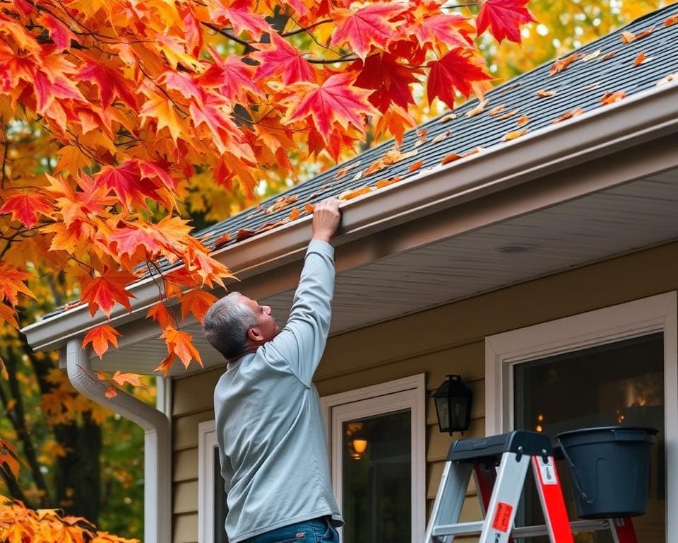 Regenrinnen reinigen: Wichtige Tipps für den Herbst