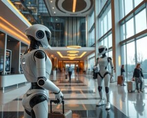 Roboter-Assistenten in Hotels